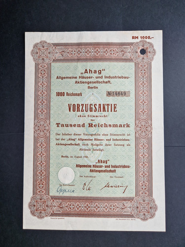 Ahag allgemeine häuser und - "ahag",